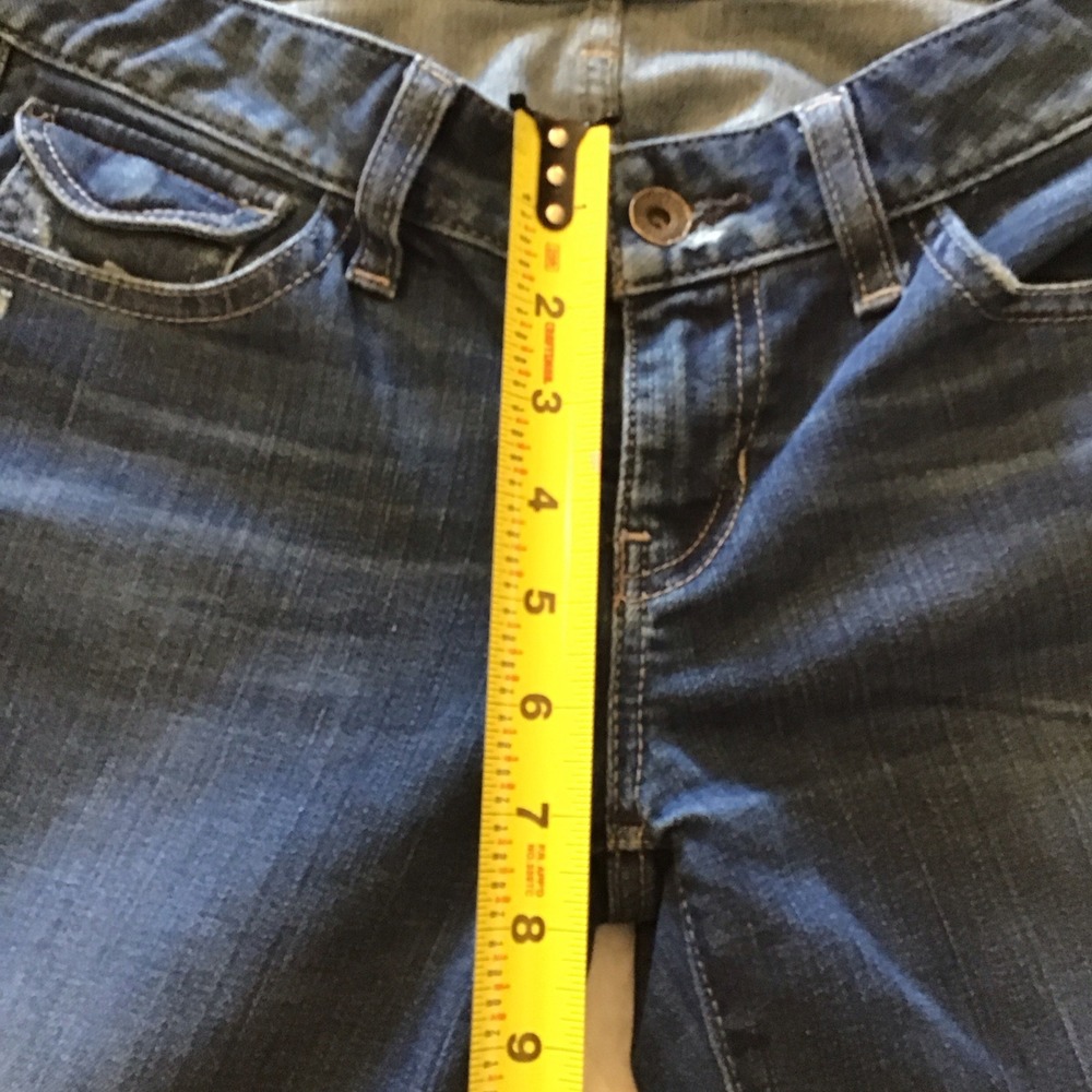 Guess Los Angeles Women's Jeans Size 27 Blue Stretch Starlet Slim Boot Cut - Picture 10 of 16